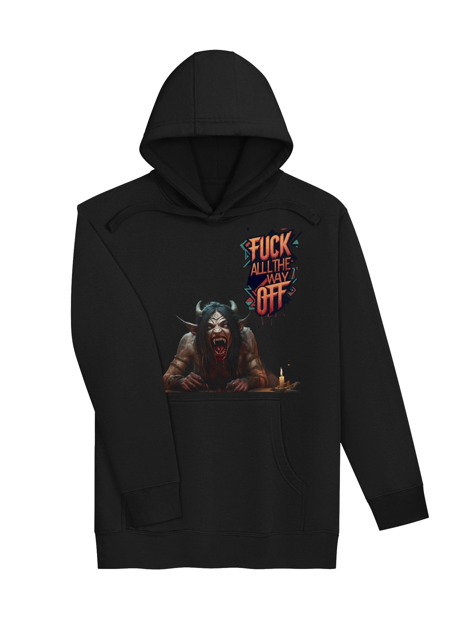 Demonic Fury Unisex Premium Hoodie product image (3)