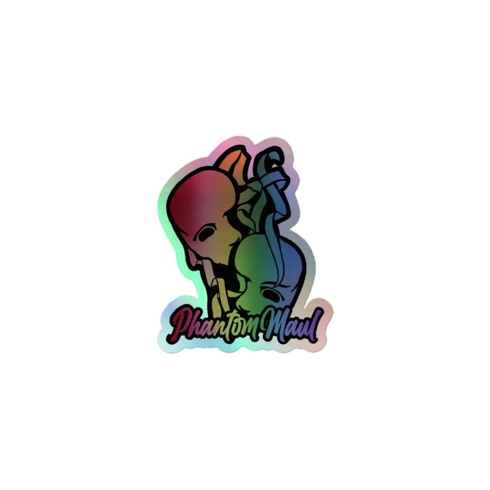 Rainbow Big Logo Holographic Sticker product image (1)