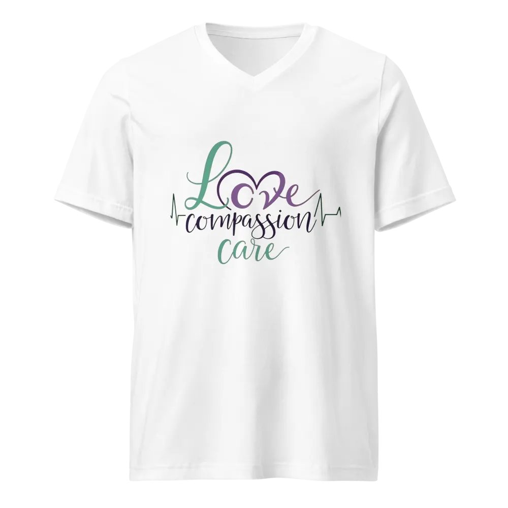 Heartbeat of Love V-Neck Tee product image (1)