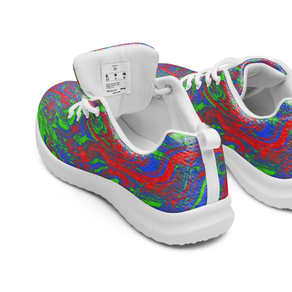 Vibrant Swirl Men's Athletic Shoes product image (5)
