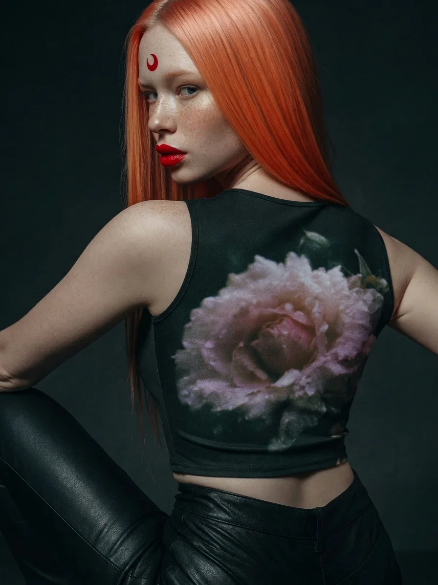 RED LIGHTNING - CROP TOP product image (2)