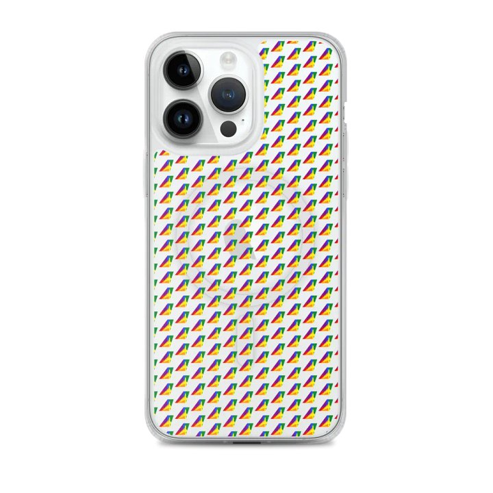 MagSafe® Clear Case for iPhone® - Limited Edition Pride Tailfin Design product image (1)