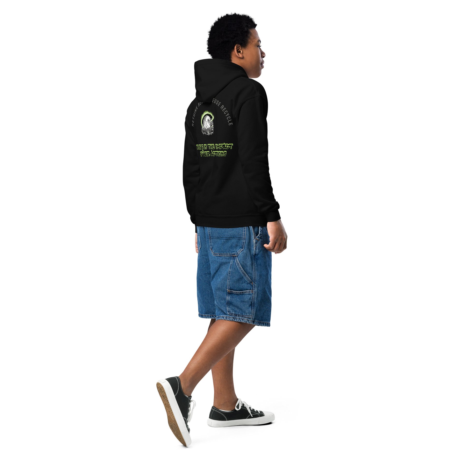 Save Me Kids Hoodie | Eco-Friendly Style for Young Activists product image (17)