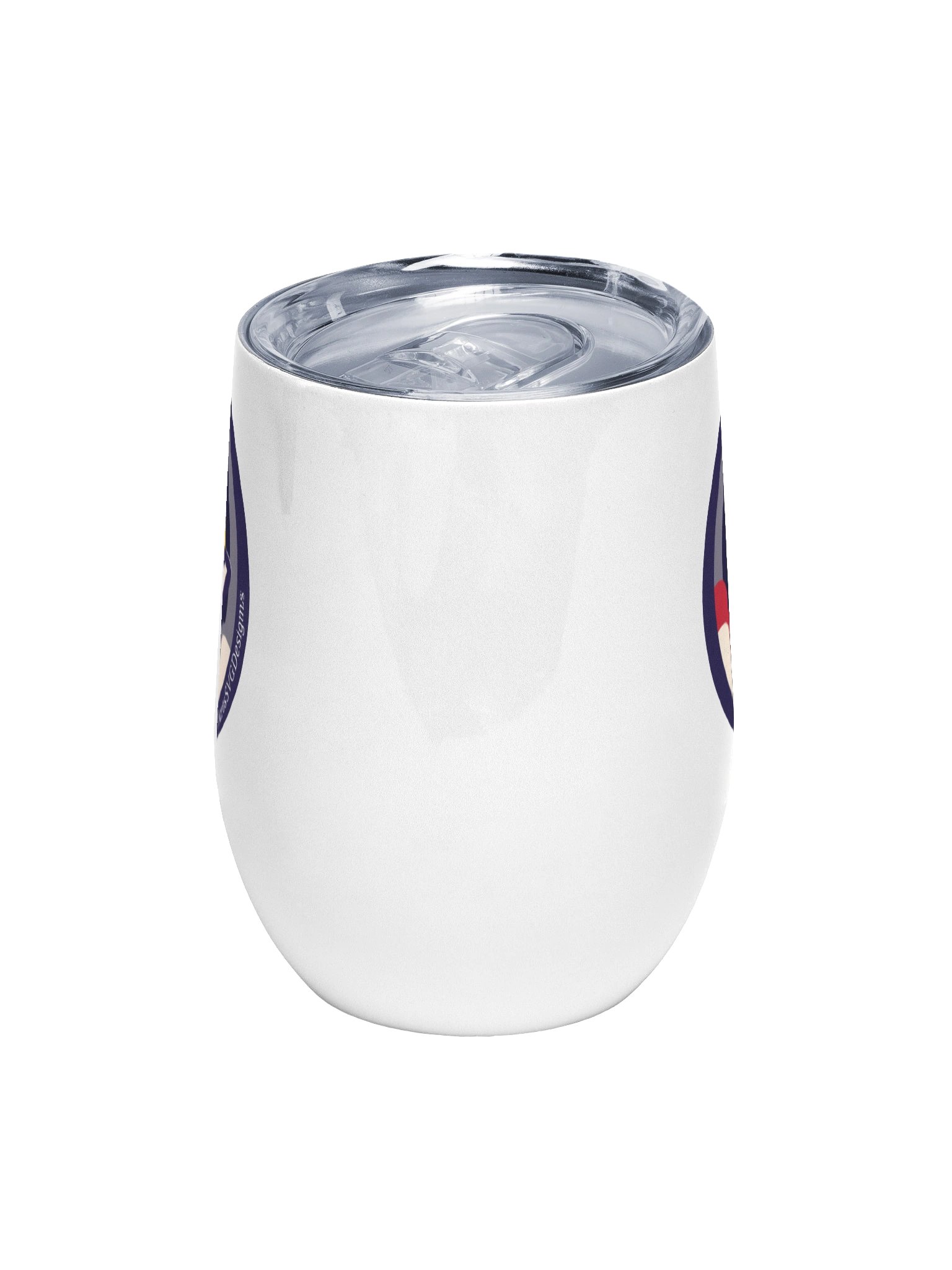 ASL I Love You to Infinity Tumbler | Sign Language Wine Tumbler | Love Without Words | Meaningful Gift | Deaf Community Inspired | 12 oz product image (4)