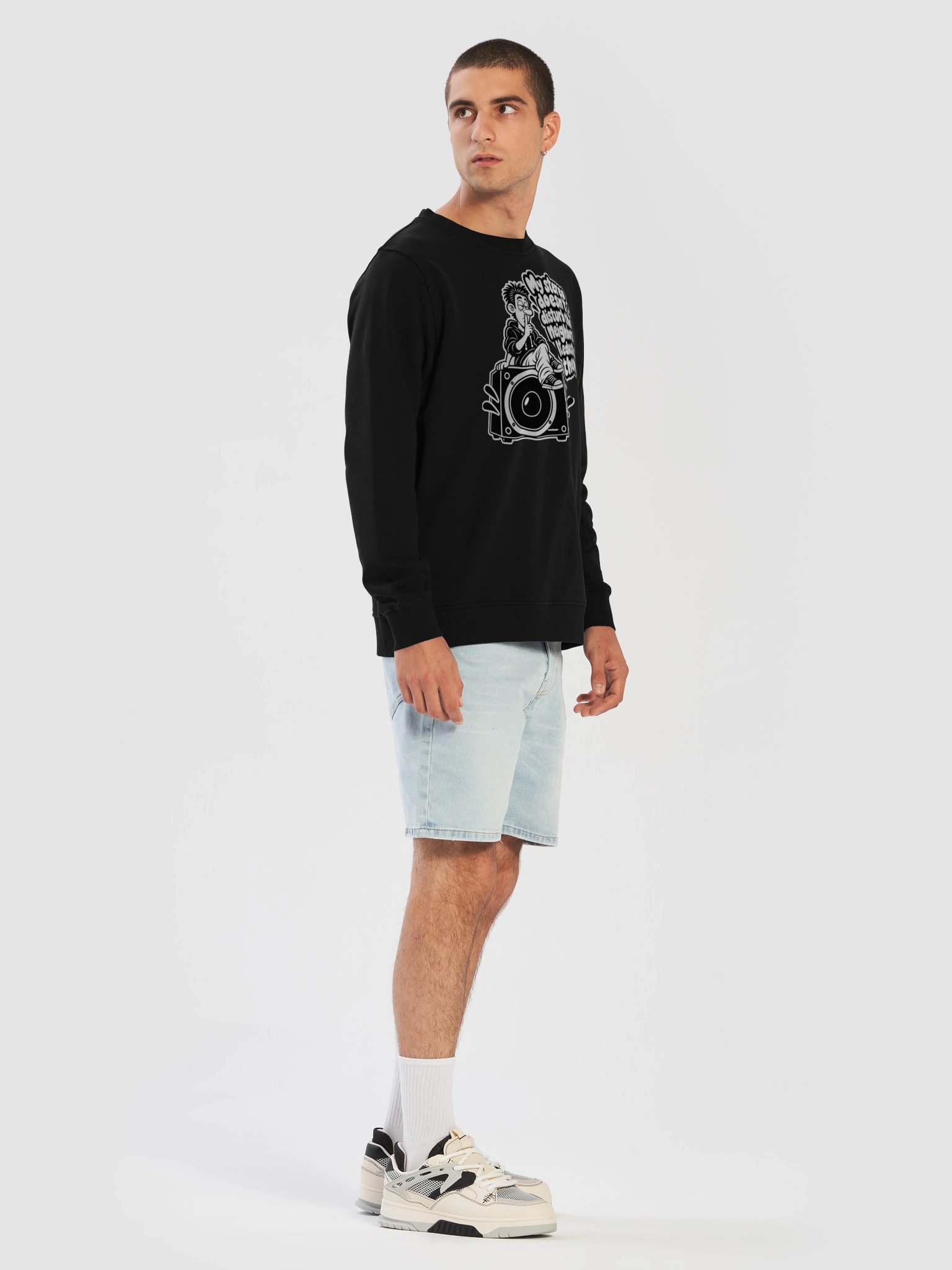 My Stereo Does't Disturb The Neighbours, It Educates Them - Sweater product image (7)