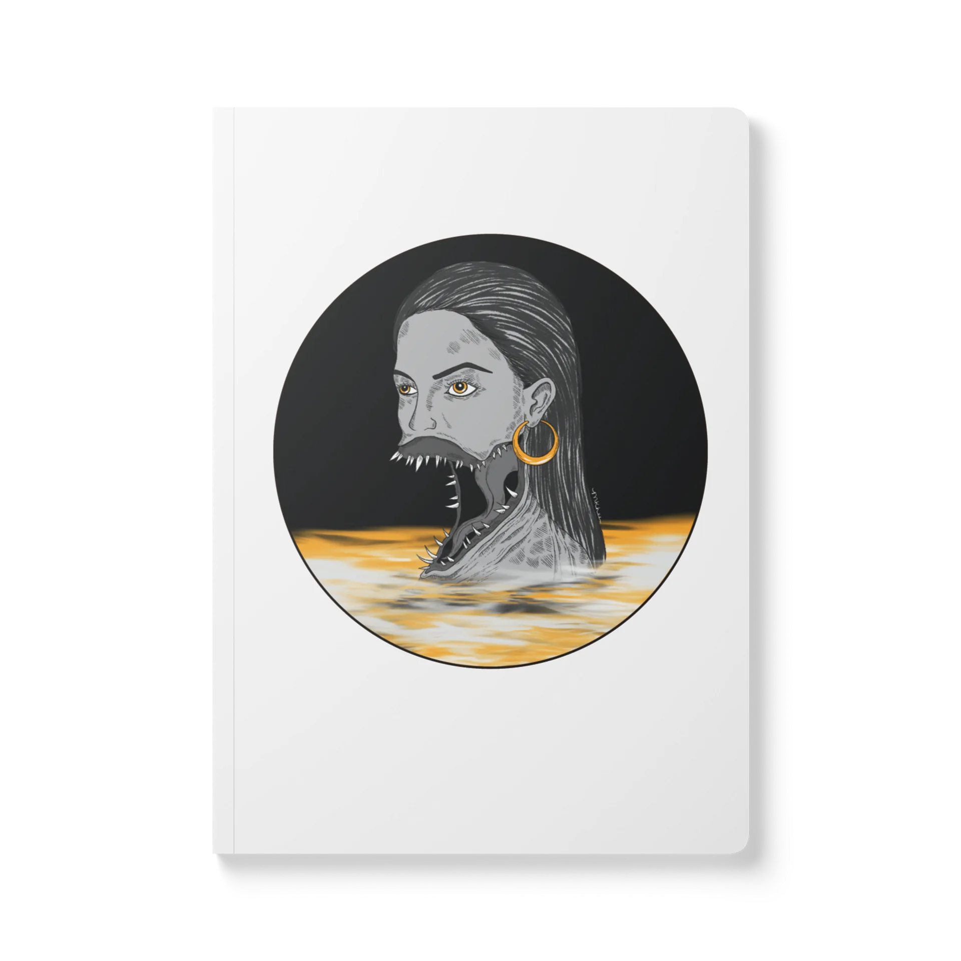 Lady in the Water Softcover Journal product image (1)