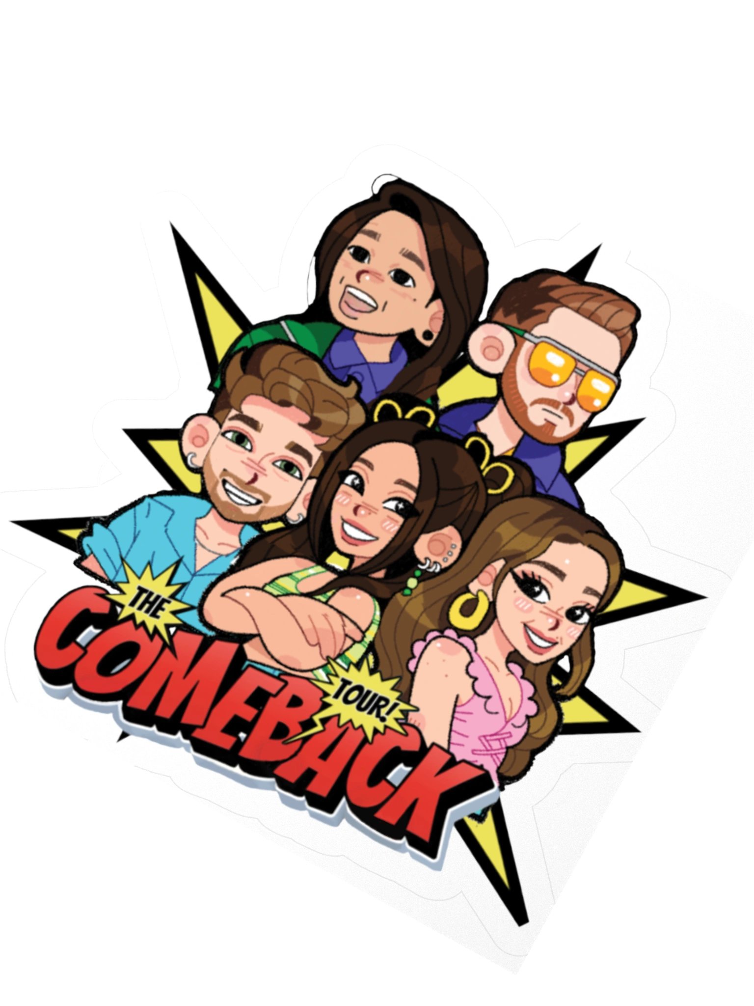 The Comeback Tour Sticker product image (2)