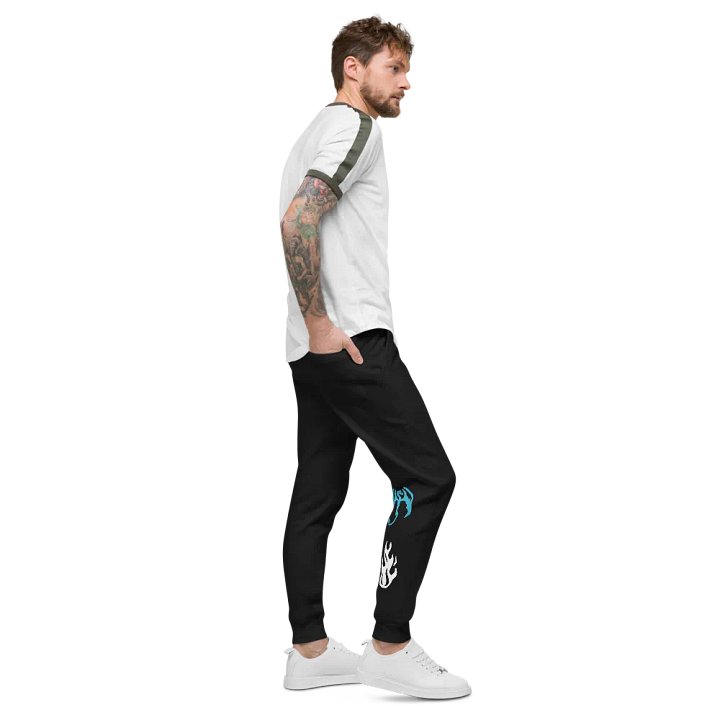 Dragon Fires Unisex Fleece Joggers product image (2)