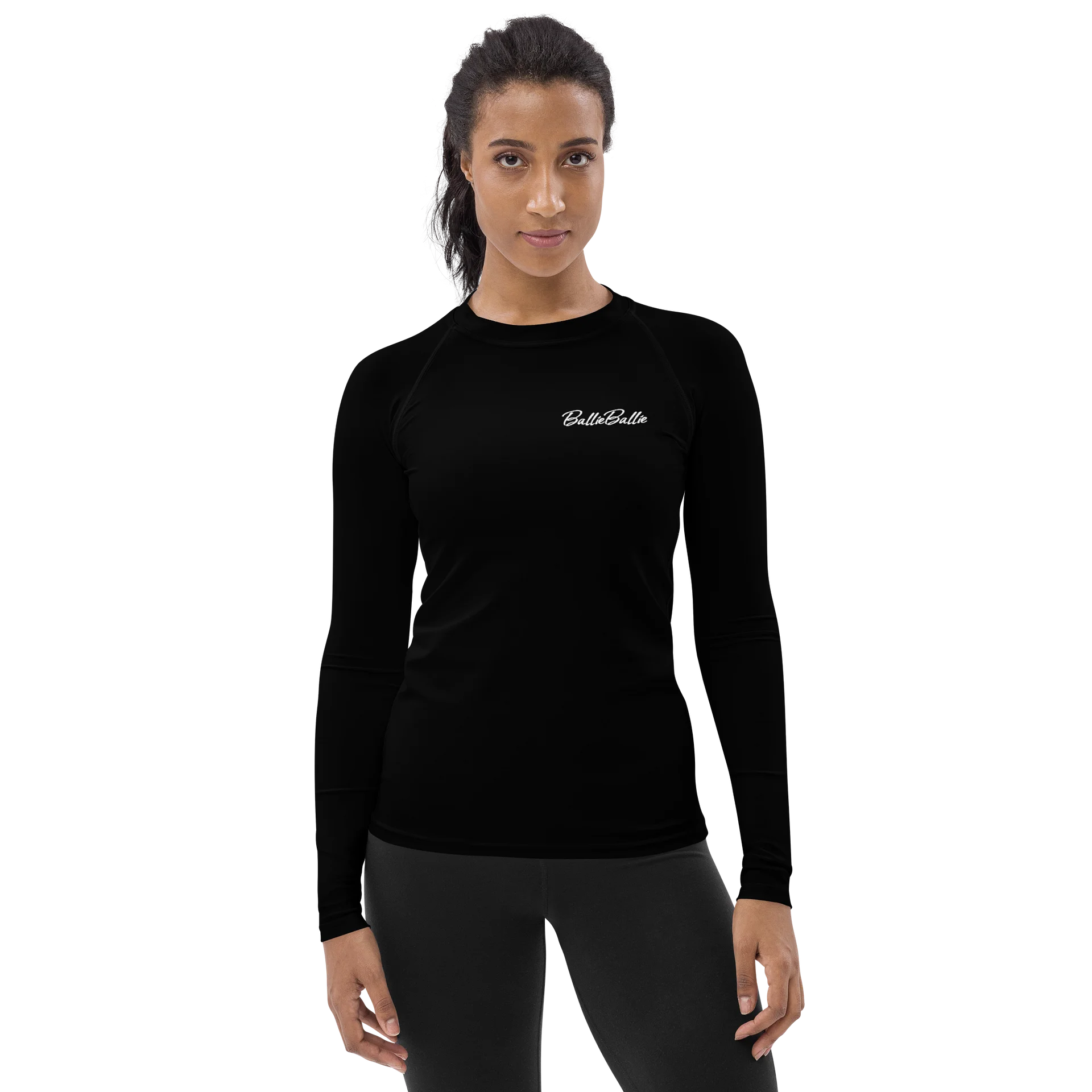 Rash Guard shirt Black product image (1)