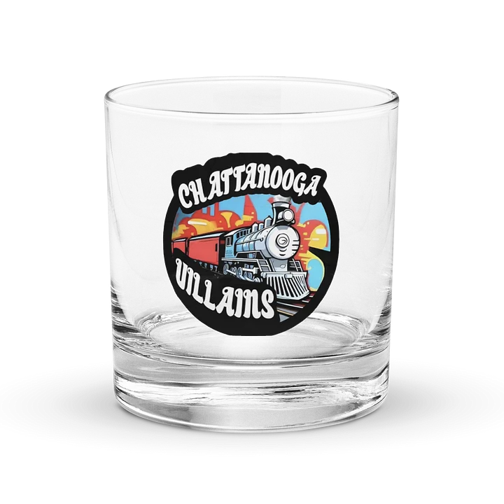 Chattanooga Villains Rocks Glass product image (2)