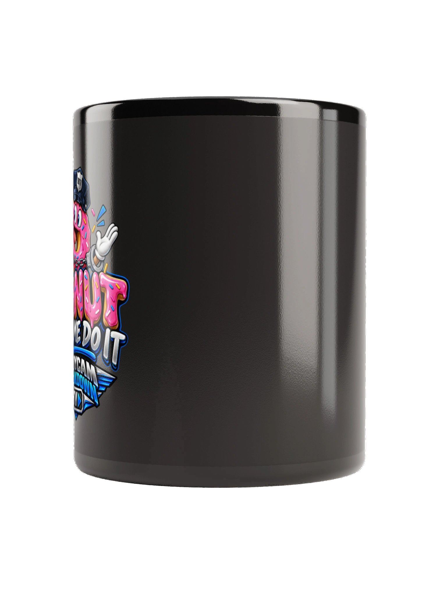 Bodycam Breakdown TV Donut Made Me Do It Mug product image (3)