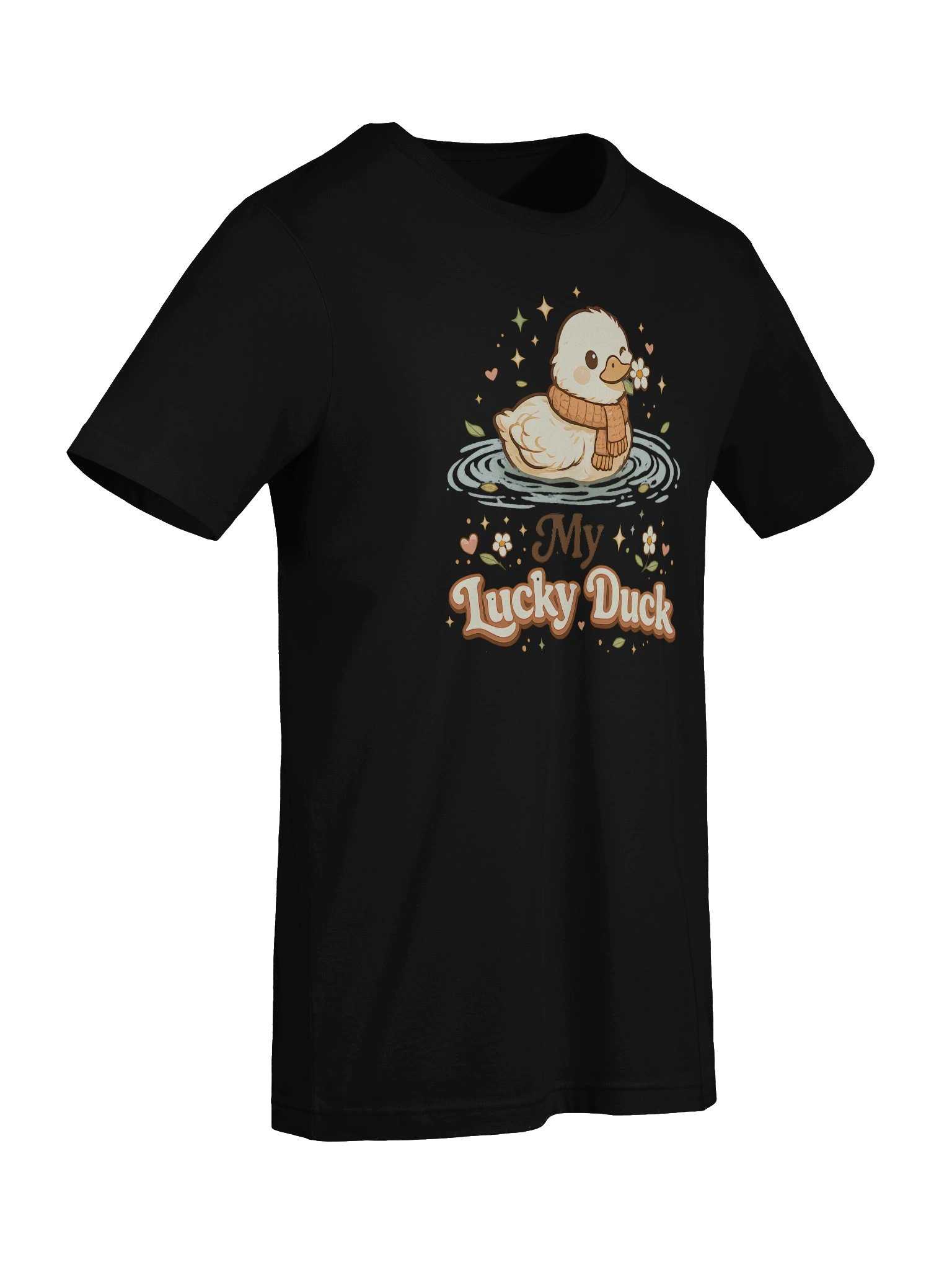 My Lucky Duck Couple Tee, Cute Matching Duck Shirt, Funny Graphic Shirt Idea product image (7)