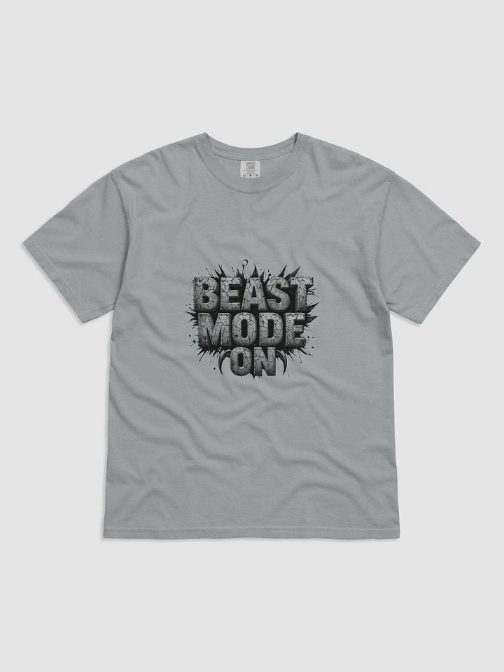 BEAST MODE ON Heavyweight T-Shirt product image (1)
