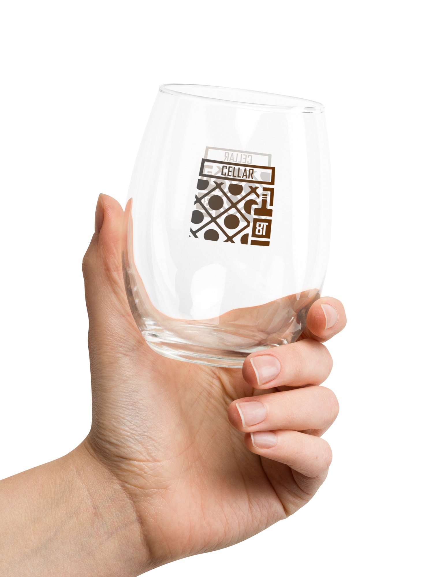 Cellar 8T Whisky - Smoked Oak- Stemless Glass product image (3)