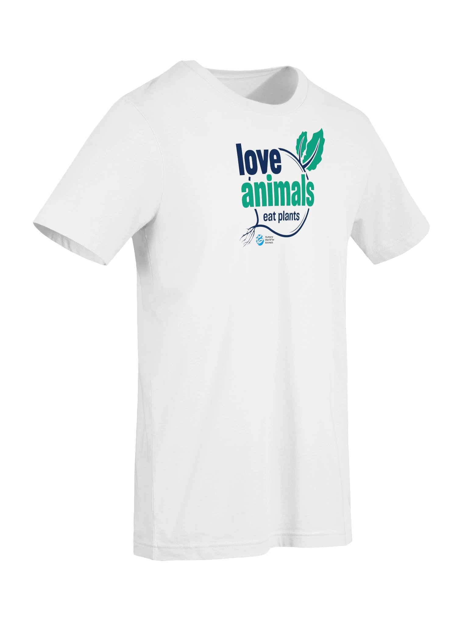 Love animals, eat plants - T-shirt product image (3)