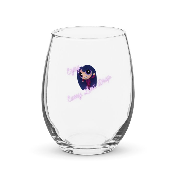 Enjoy Every. Last. Drop. Stemless Wine Glass product image (1)