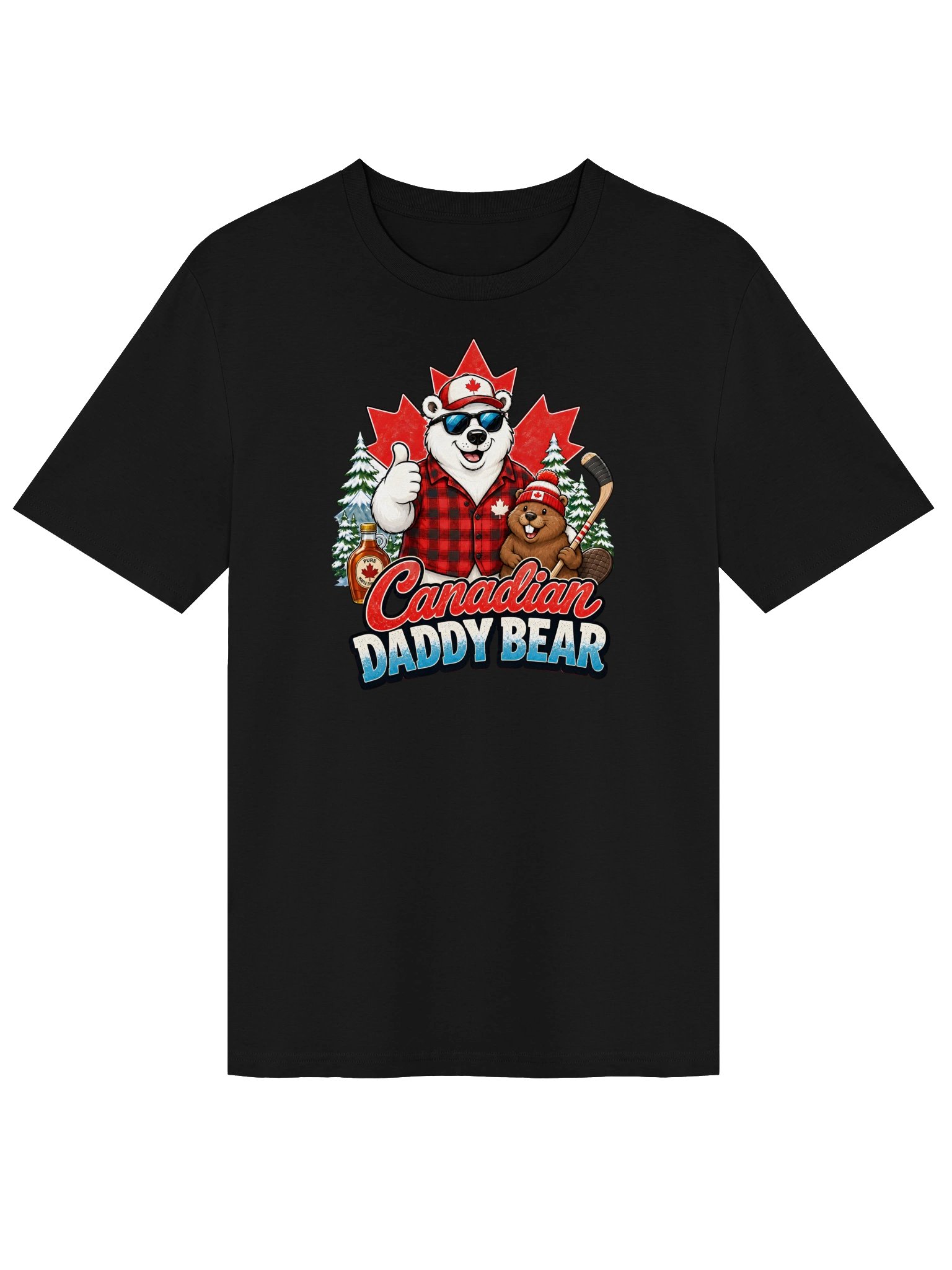 Canadian Daddy Bear - Polar Bear T-shirt product image (1)