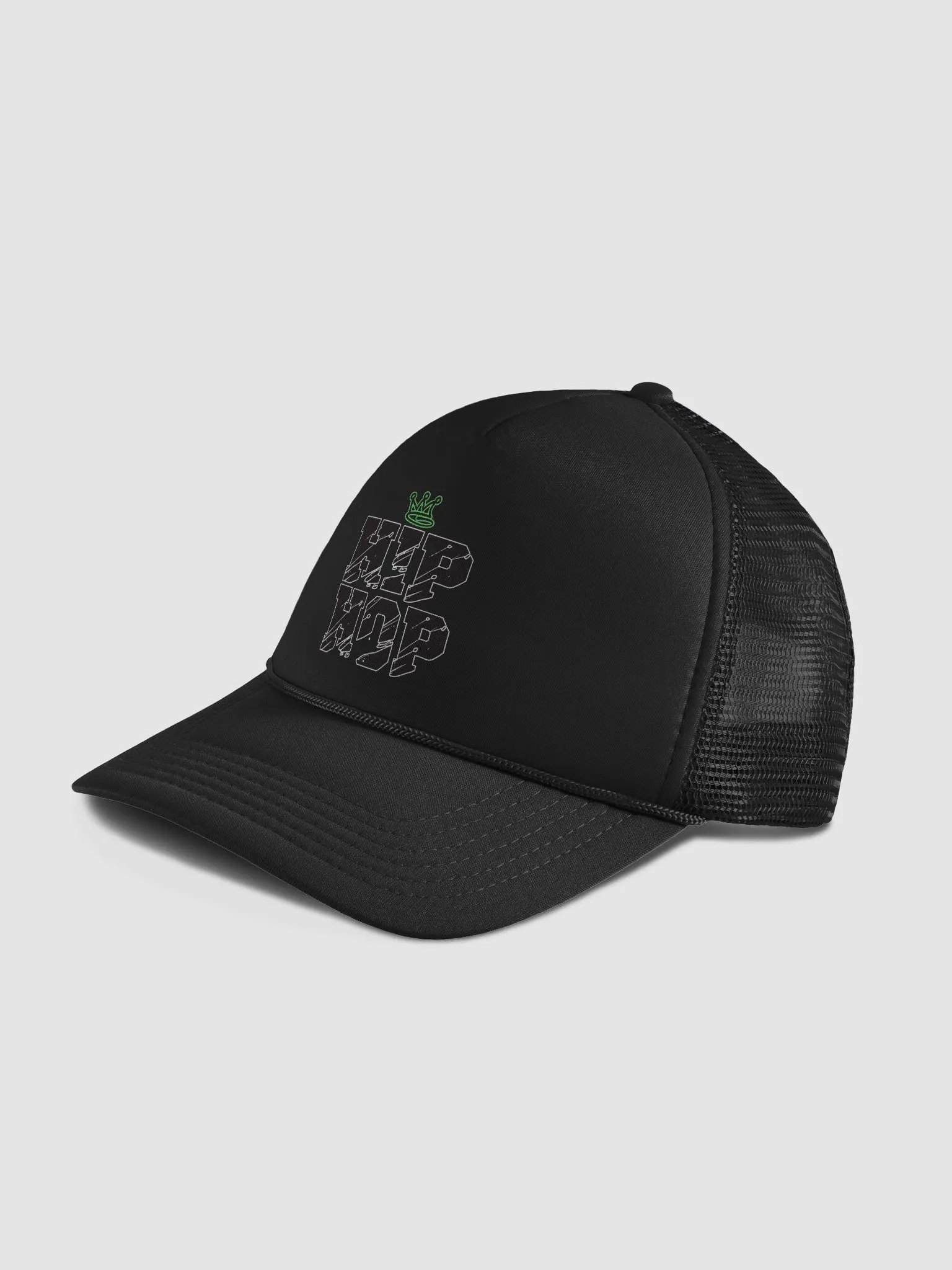 Crowned Emblem Foam Trucker Hat product image (4)