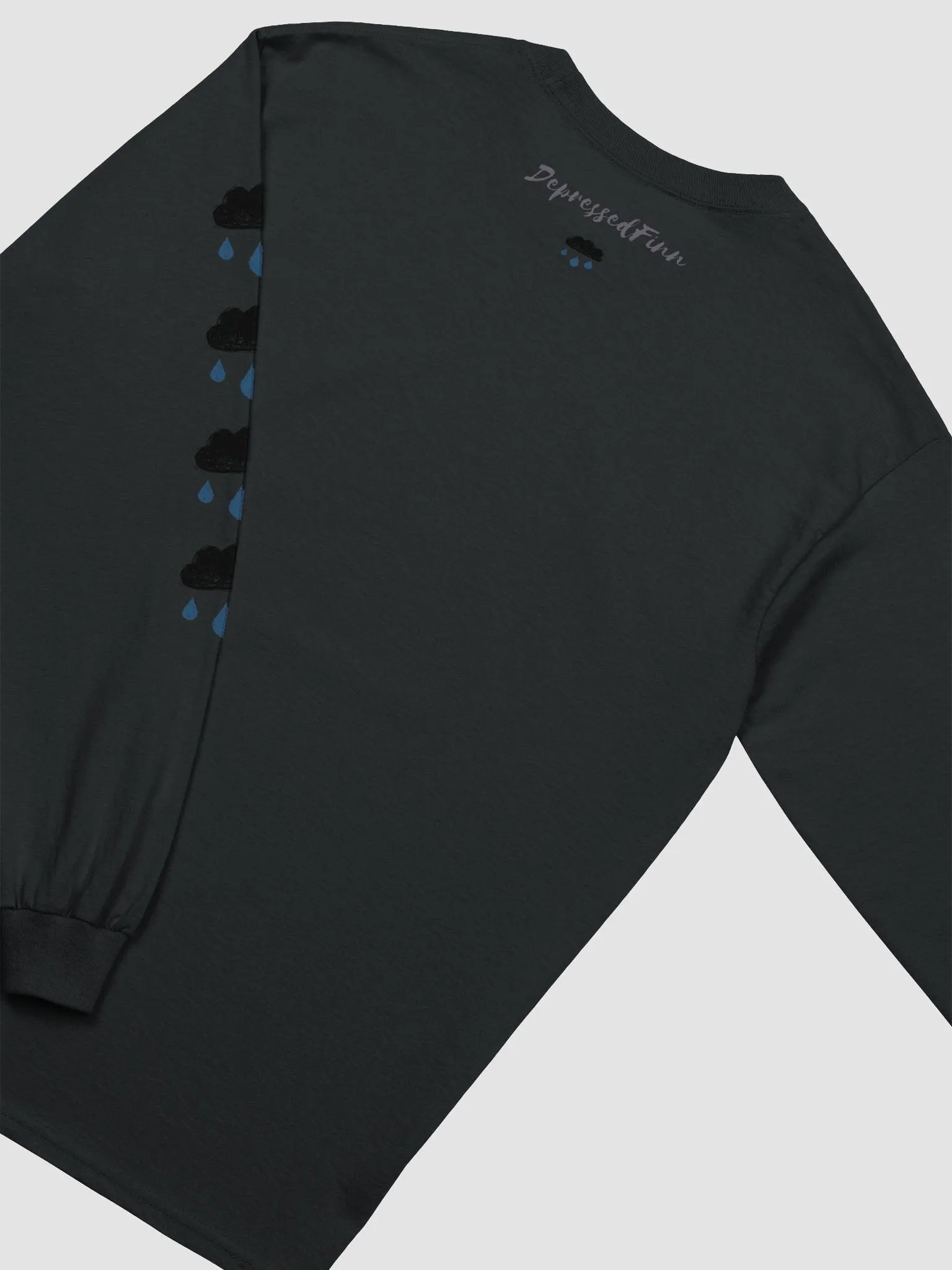 Very Cloudy Long Sleeved T-Shirt product image (4)