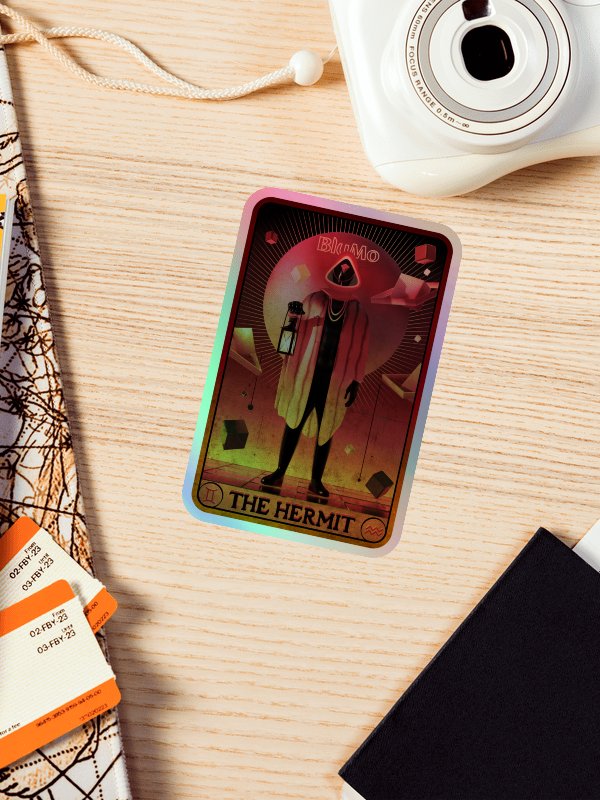 The Hermit Sticker product image (2)