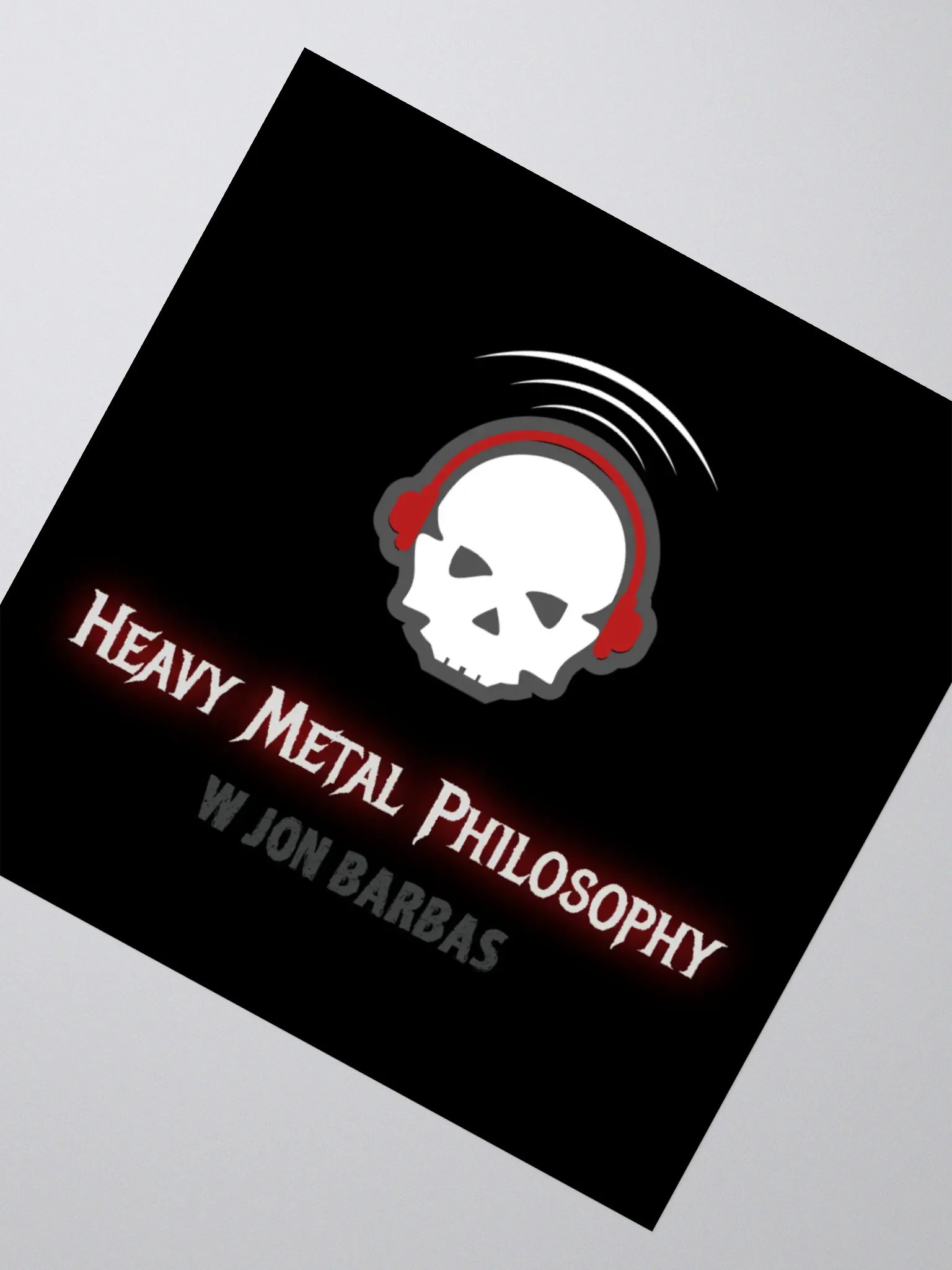 Classic Skull Logo Sticker! product image (5)