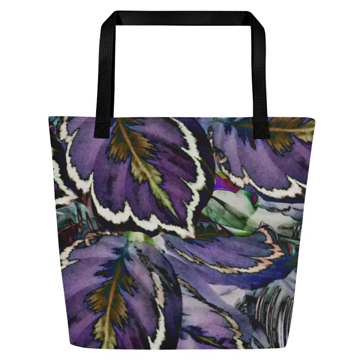 Purple Leaves Bag product image (1)