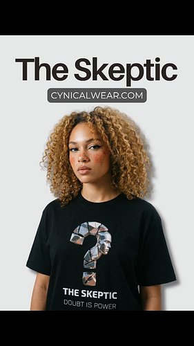 Doubt everything.

#streetwear #philosophy #streetwearbrands #graphictee #cynicalwear