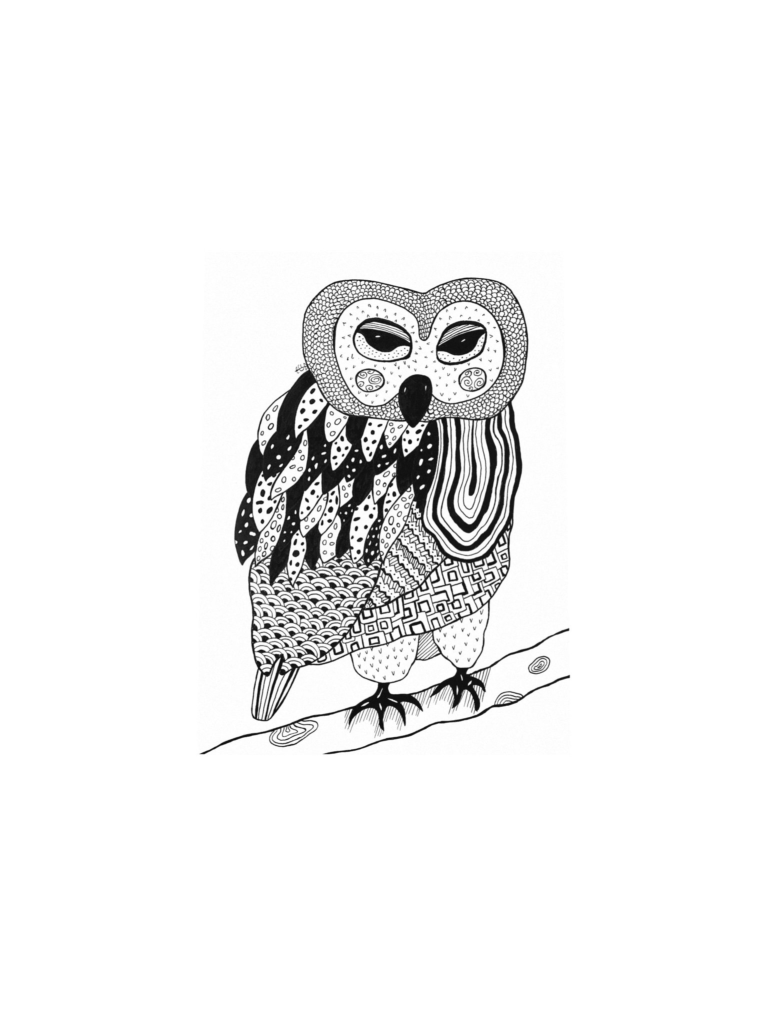 "Owl" Matte Poster product image (13)