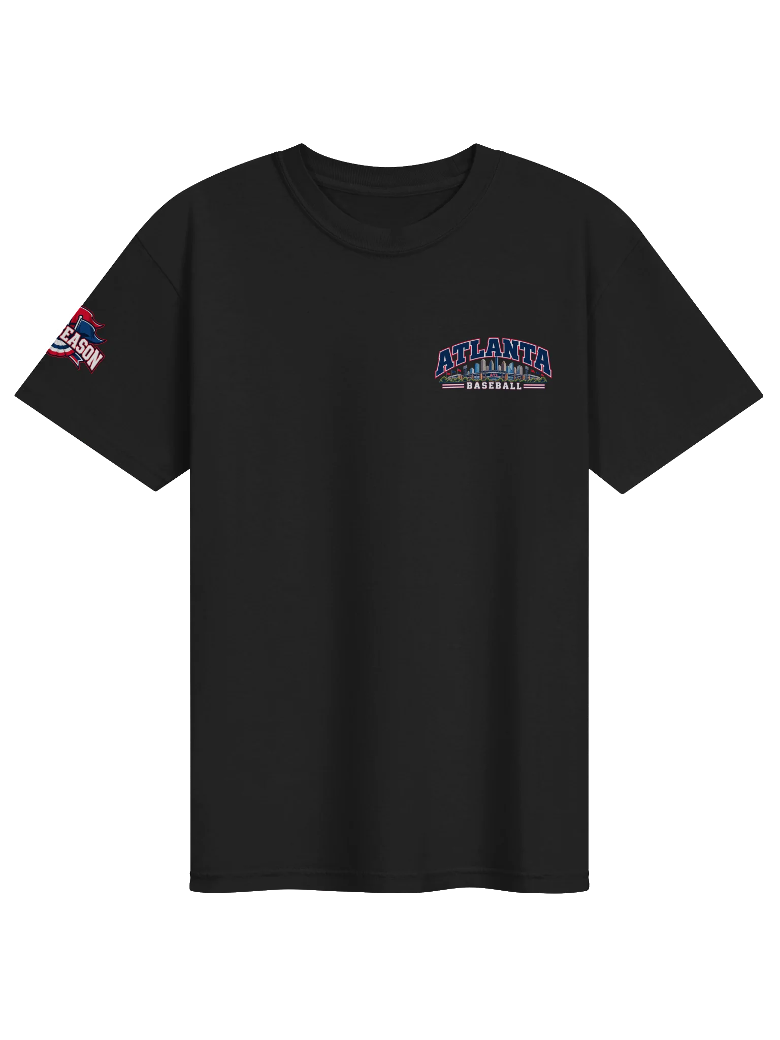 Atlanta Baseball 2026 "Postseason" Animated Player Back Print T-Shirt product image (1)