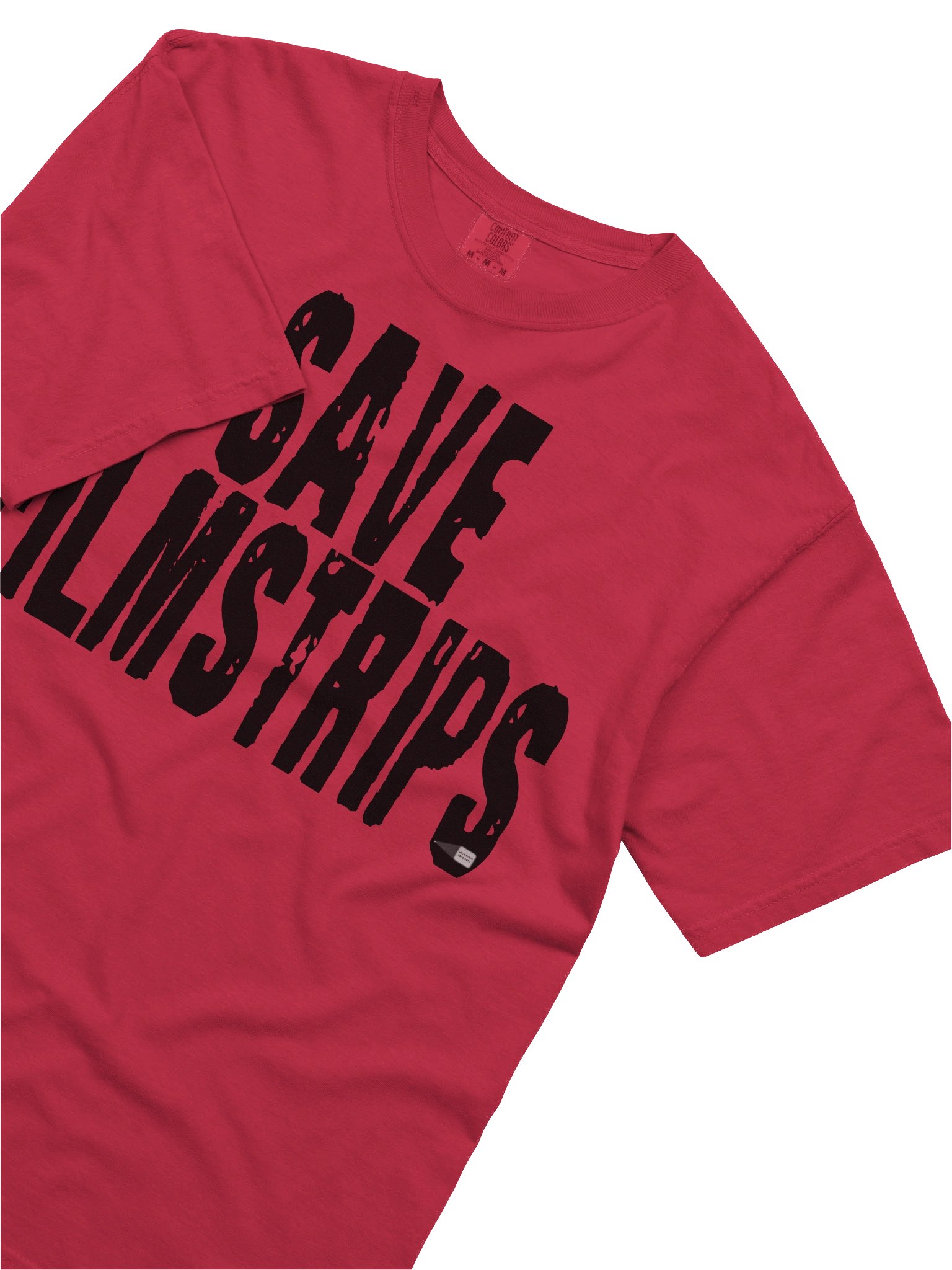 "SAVE FILMSTRIPS" Light Colors T-Shirt product image (19)