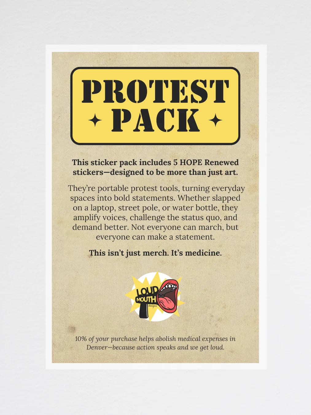 Protest Sticker Pack product image (2)