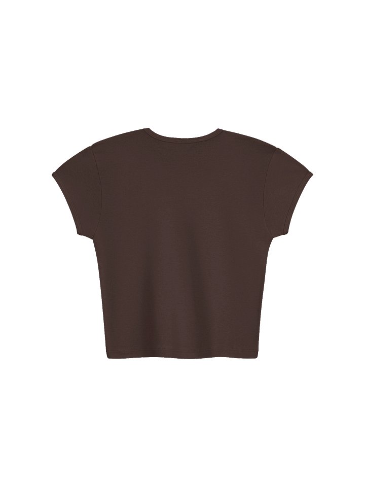 Carry the Feeling™ | HER Heartmark Ribbed Crop | Everyday Fit product image (2)