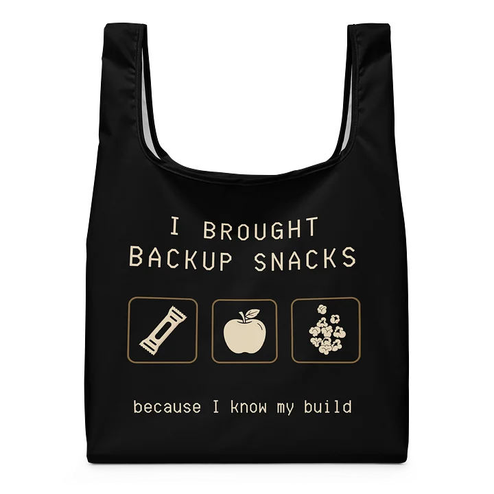 Backup Snacks Shopping Bag | Chronic Illness Spoonie Reusable Bag product image (1)