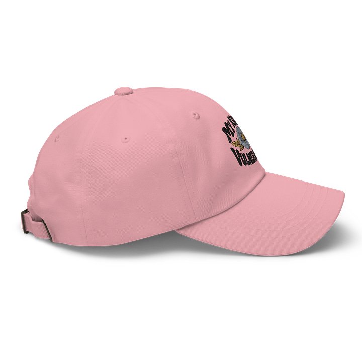 “My Kink Is Vulnerability” Pink Baseball Cap product image (2)