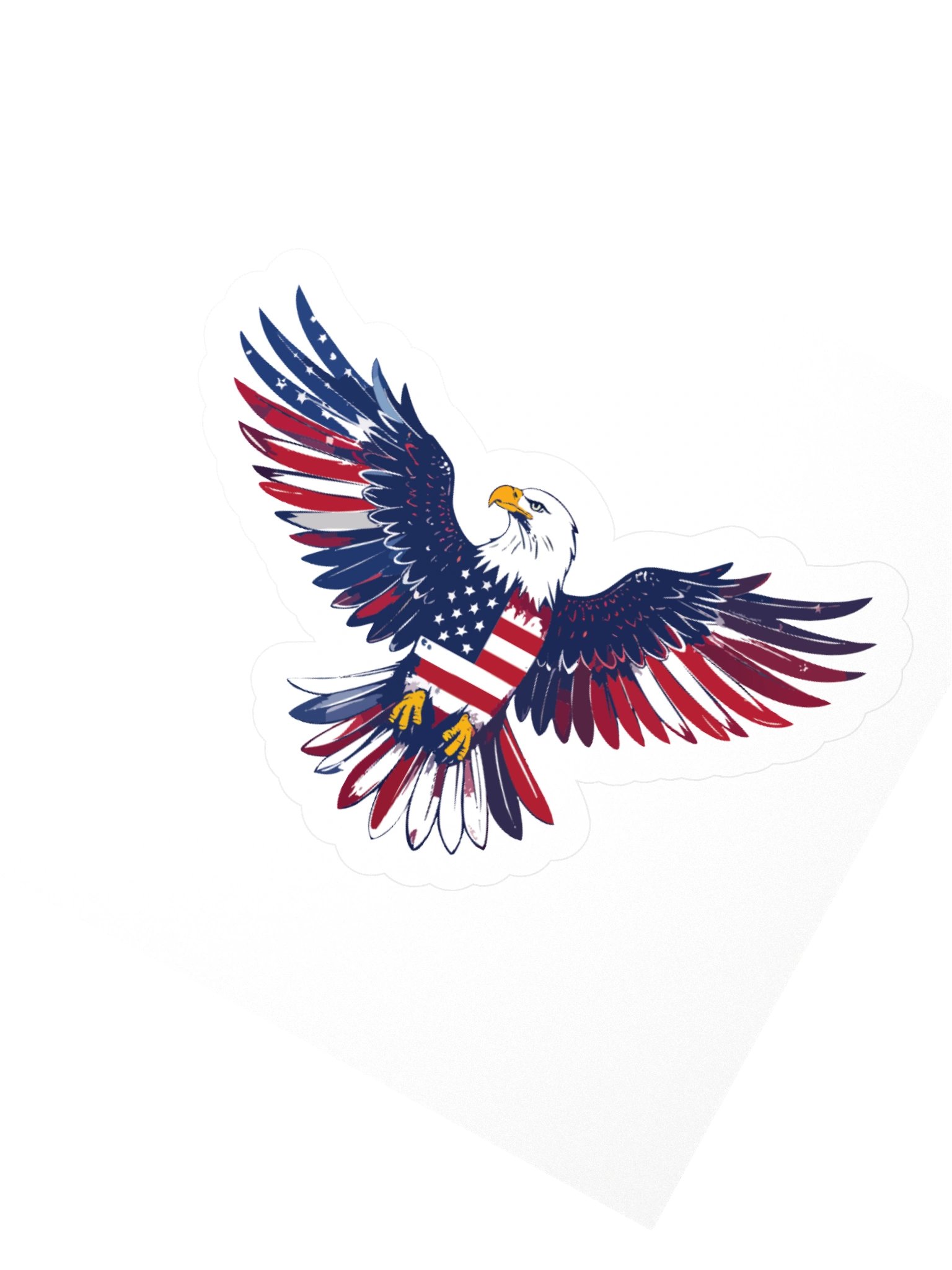 American Journey 250 Patriotic Eagle Sticker product image (2)