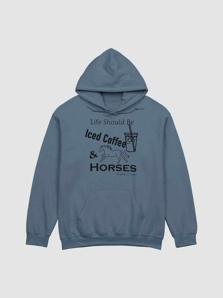 Iced Coffee and Horses Sweatshirt product image (1)