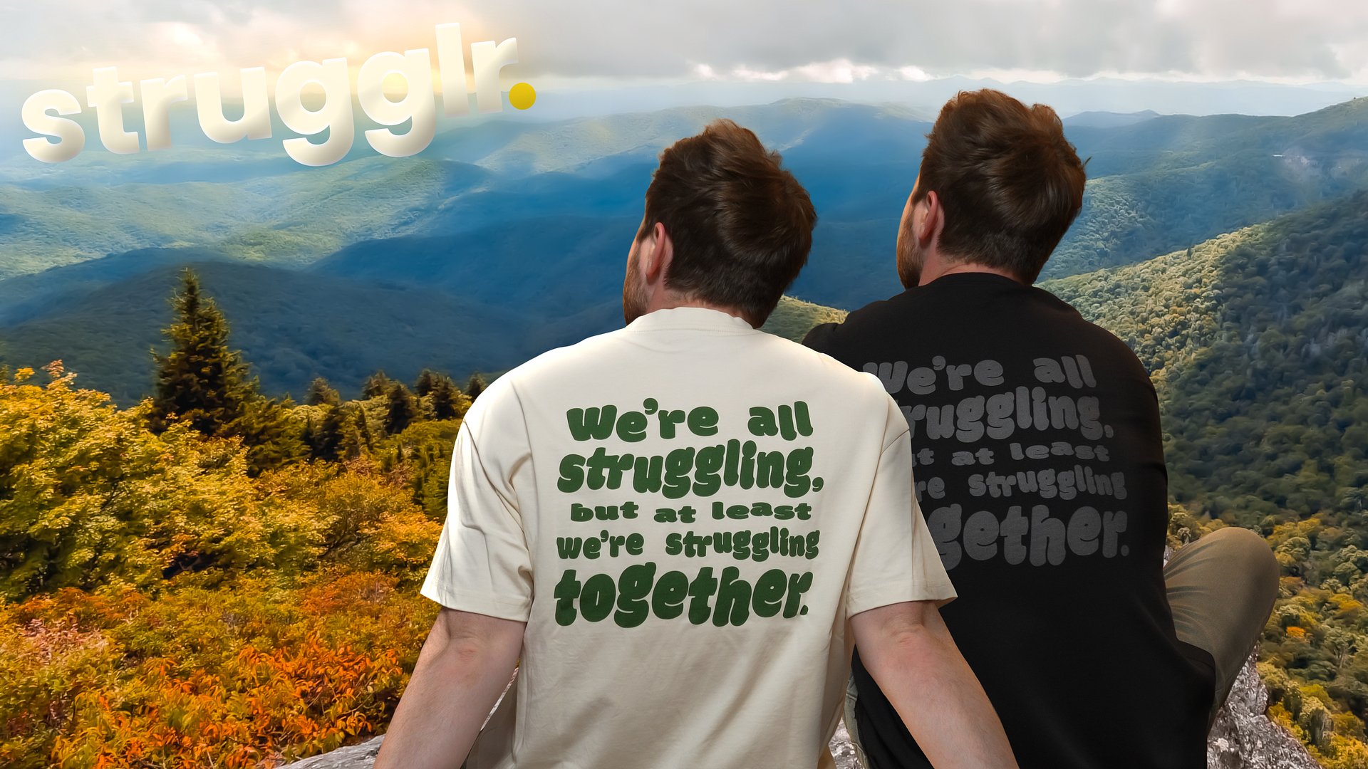 Struggling Together Tee - Black product image (3)