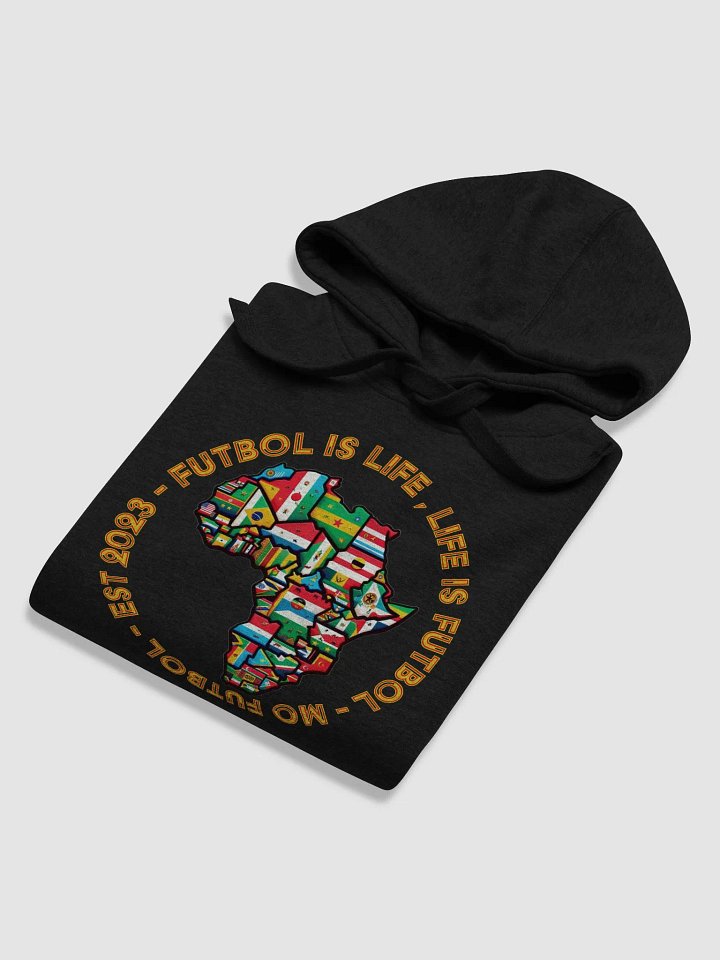 African Flags Map Futbol Unisex Hoodie product image (2)