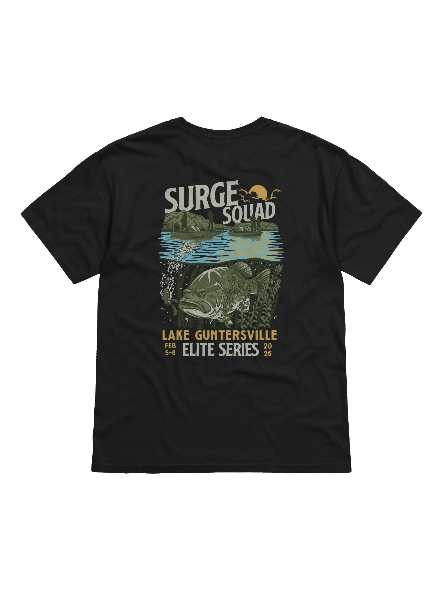 LAKE GUNTERSVILLE EDITION Surge Squad Tourney Tee product image (2)