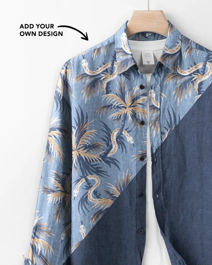 Men's Long Sleeve Shirt Mockup product image (2)
