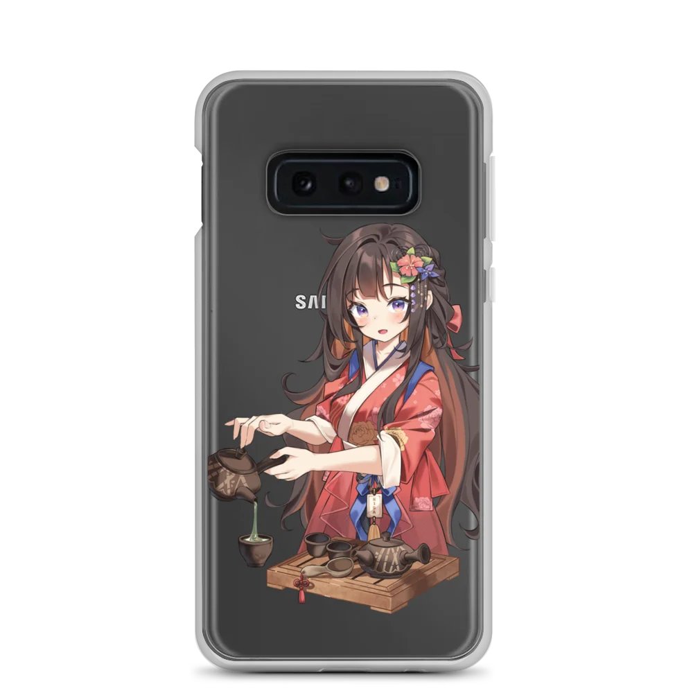 Tea Time Samsung® Clear Case product image (1)