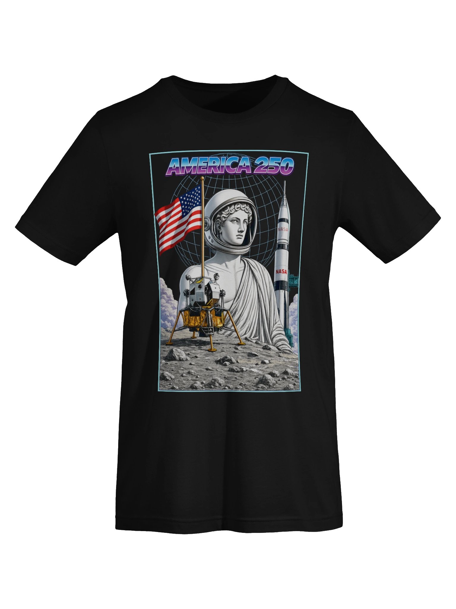 America 250 Astronaut Statue Tee product image (34)