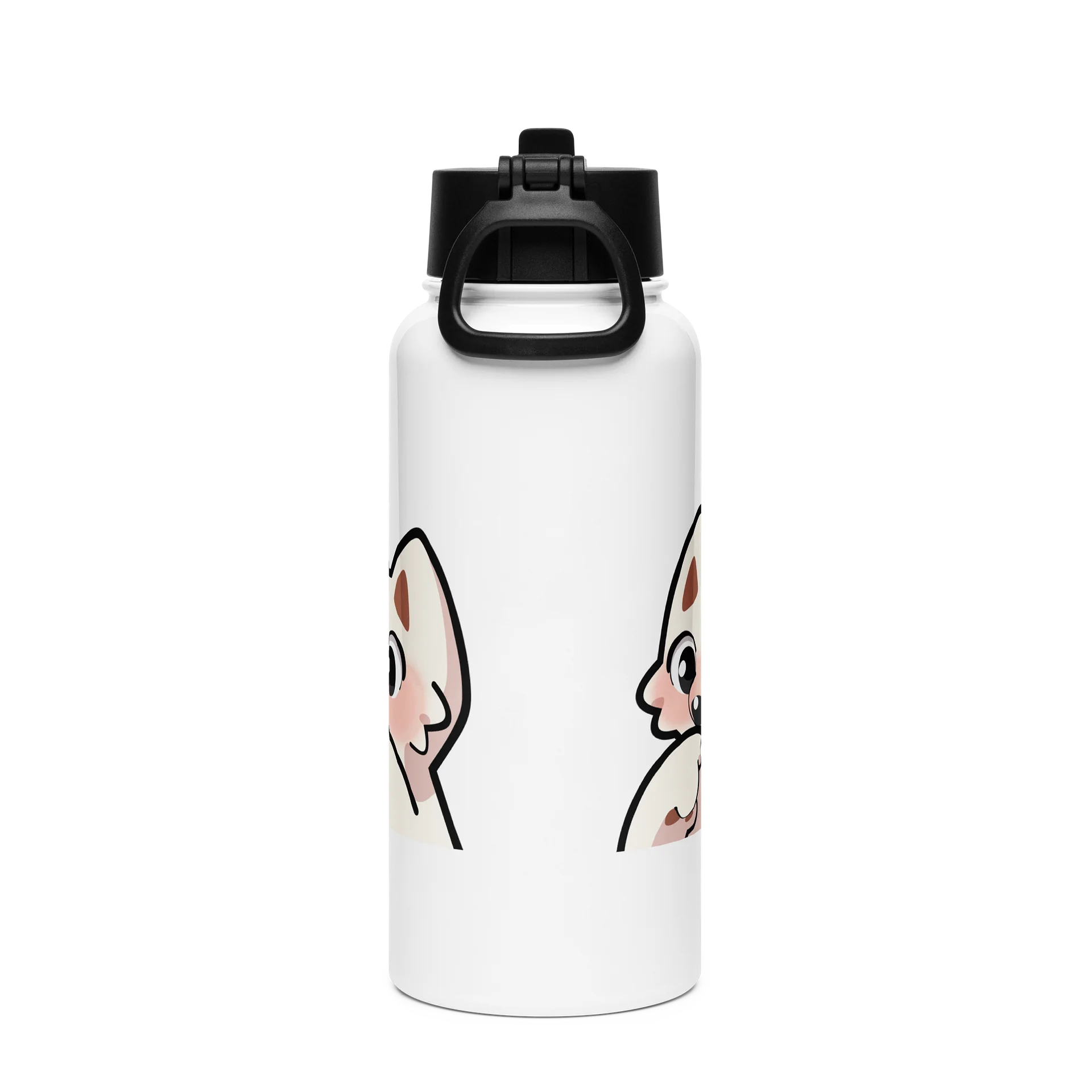 Shy Stainless Steel Water Bottle with a Straw product image (3)