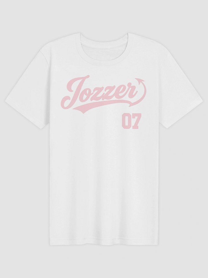 Jozzer Baseball Logo - Soft Tee [Pink] product image (1)