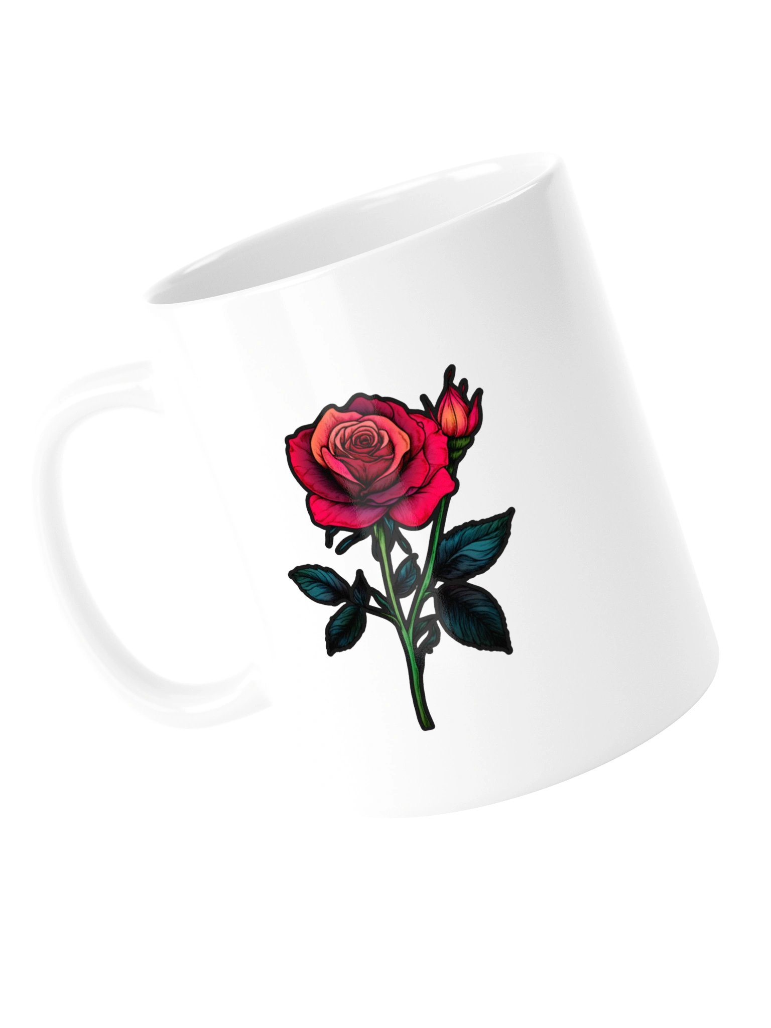 Slow Bloom — Rose Art Mug product image (5)