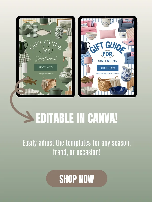 Pinterest Canva Home Decor Moodboard Templates product image (8)