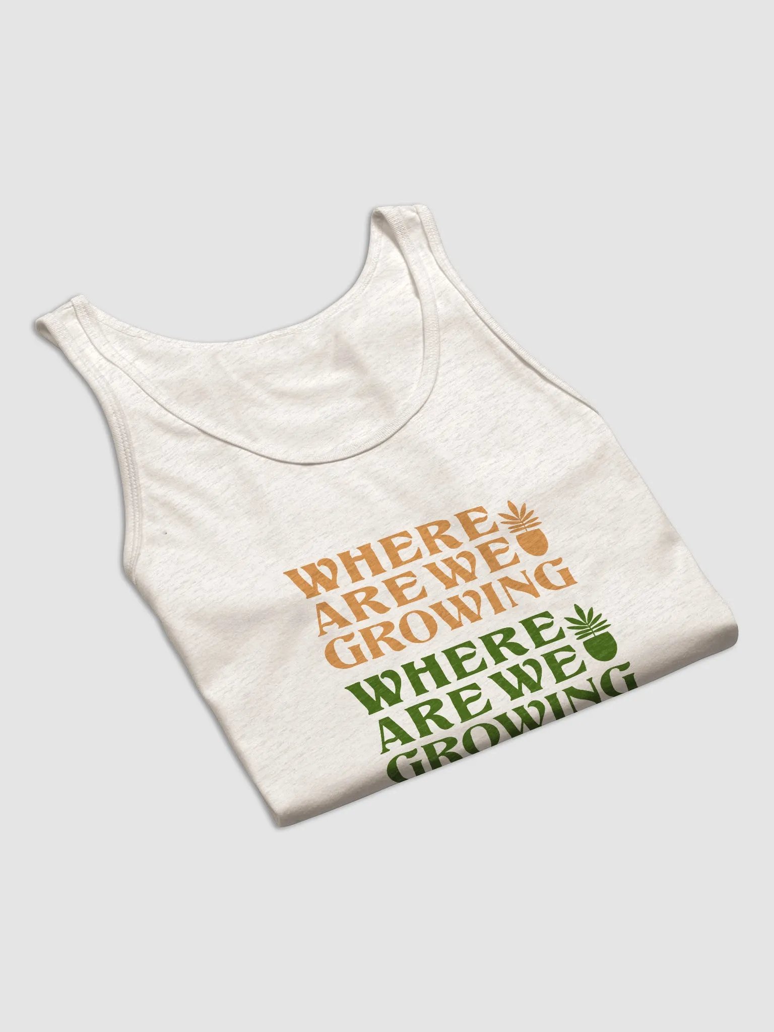 Where Are We Growing Repeating Pattern Tank product image (5)