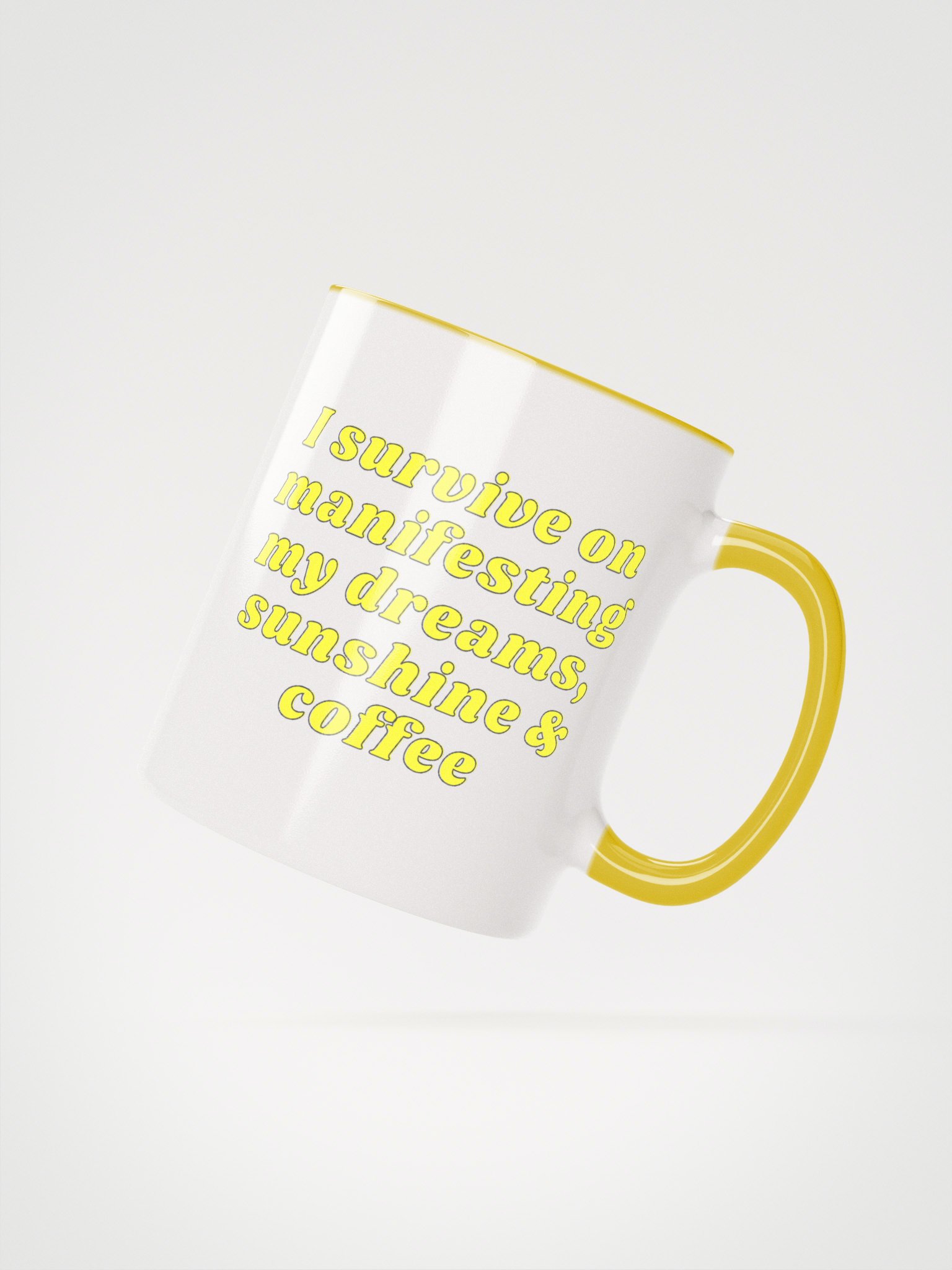 Sunshine & Coffee Manifestation Ceramic Mug product image (2)