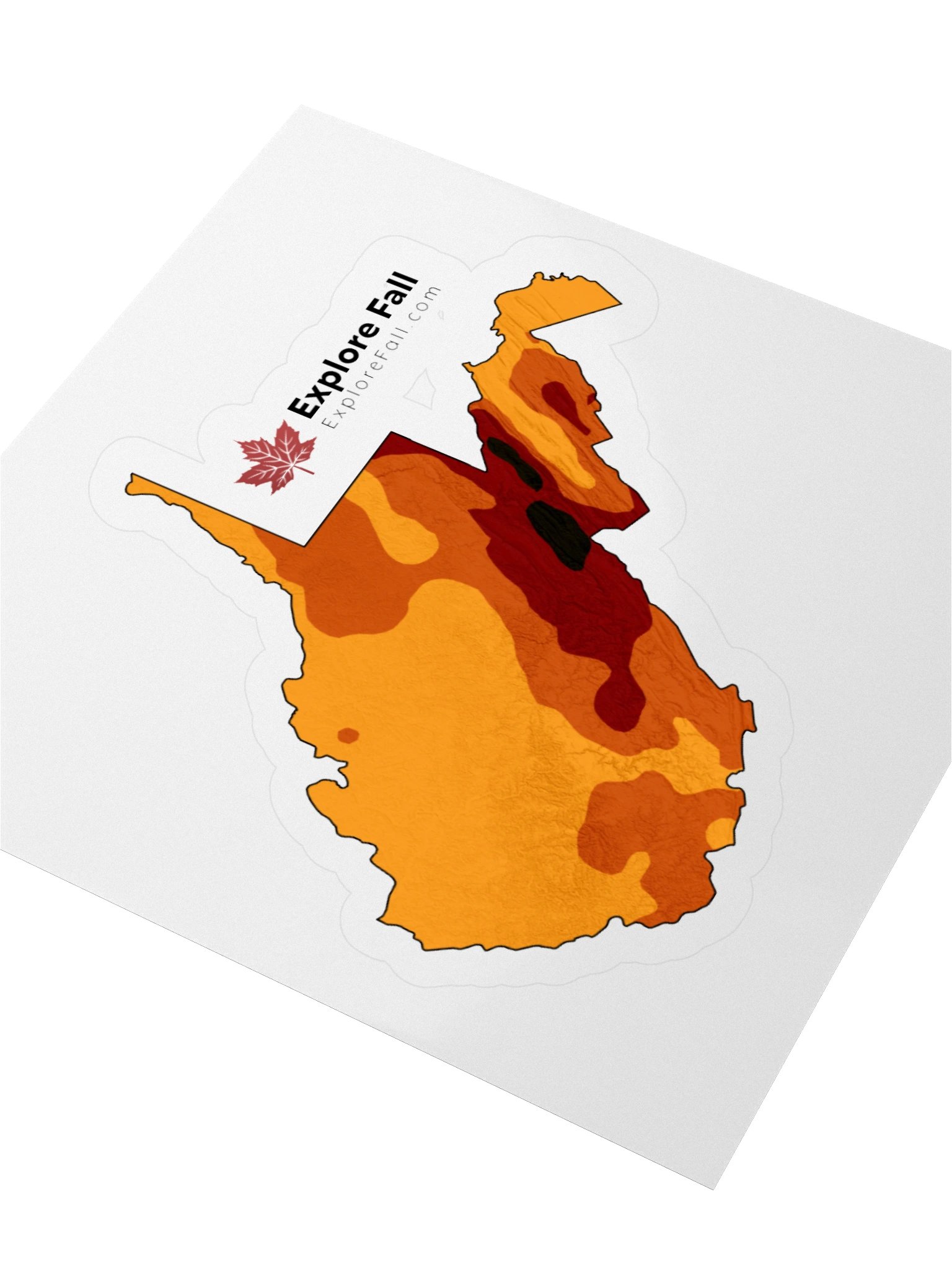 West Virginia Peak Fall Color Sticker product image (9)