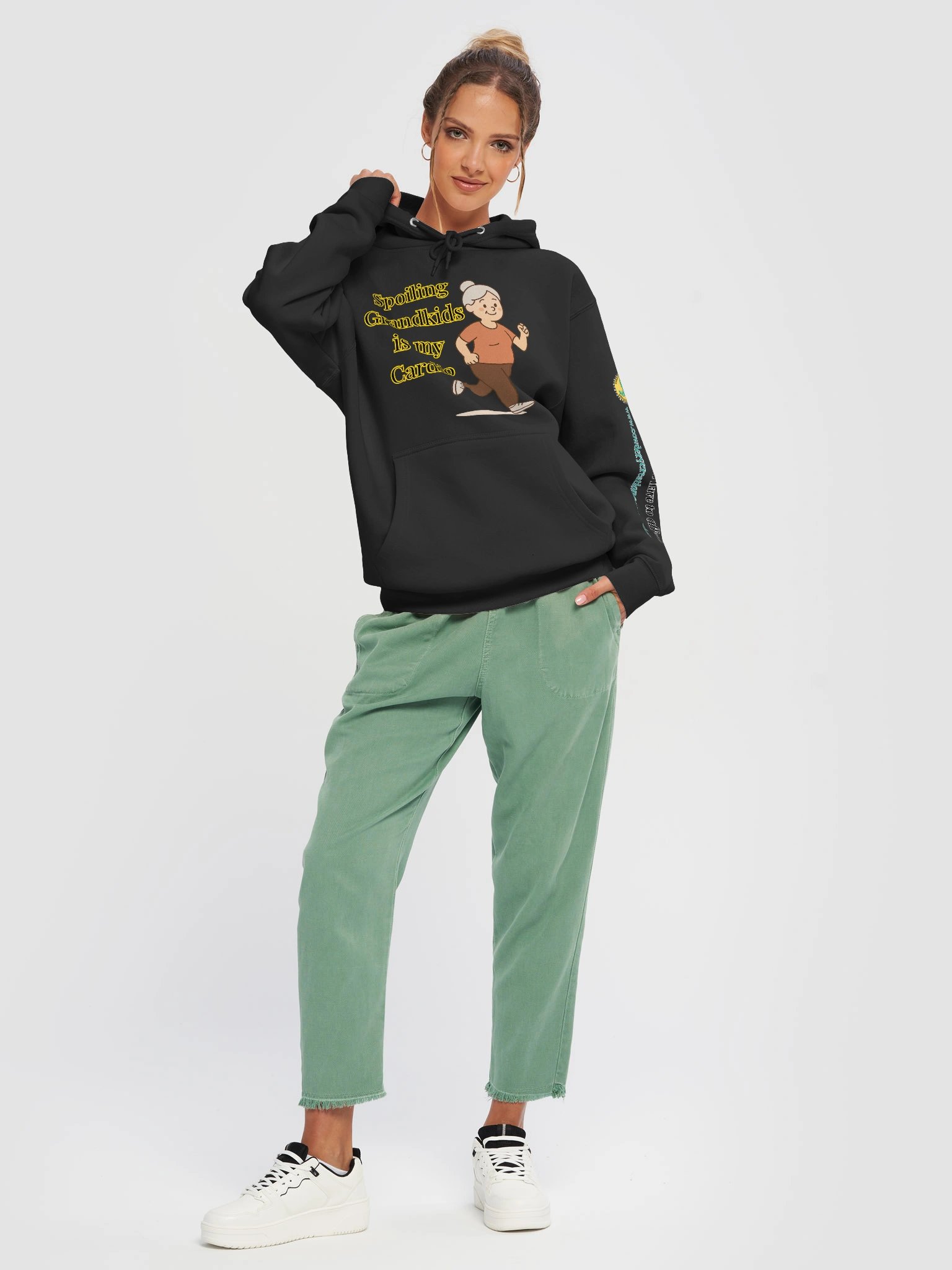 Spoiling Grandkids is my Cardio (Female) Lane Seven Premium Pullover Hoodie product image (40)